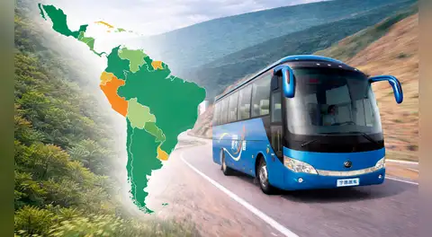 China apuesta por modernizar el transporte en este país de América Latina y lo abastece con buses de última tecnología