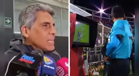 Álvaro Barco y su fuerte queja tras empate de Universitario con polémico penal: "Fue un invento absoluto"