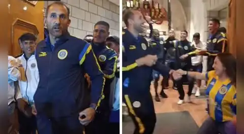 Hernán Barcos bailó en banderazo de Cajamarca FC y lanzó emotivo discurso: "El año que viene estaremos jugando la Copa Libertadores"