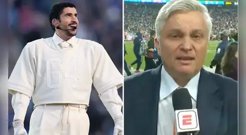 Periodista de ESPN se conmueve tras show de Bad Bunny en el Super Bowl LX: "Le cantó en español a la fiesta más importante de los americanos"
