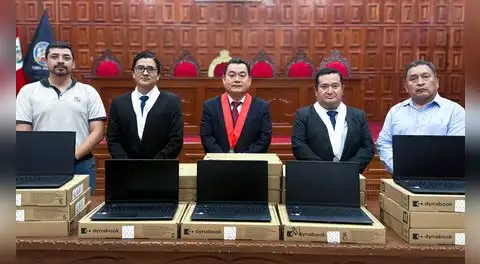 Corte de Tumbes renueva el parque informático del Módulo Penal