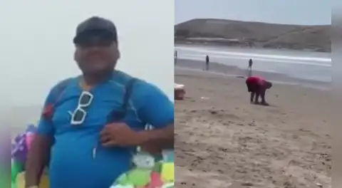Habla el vendedor ambulante que salvó la vida a niños en playa de Barranca: "No lo pensé dos veces"