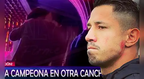 Lapadula es protagonista de ampay: futbolista es captado besando a mujer que no es su esposa