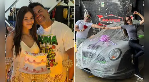 Tomate Barraza sorprende a su hija Gaela al regalarle un carro por sus 18 años: "Me enseñaste a ser papá"