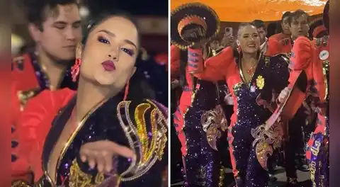 Mayella Lloclla se quiebra al danzar en la parada y veneración de la Virgen de la Candelaria: “Puno es el Perú, señores”