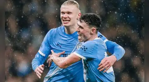 Manchester City goleó sin problemas al Fulham (3-0) y se puso a tres puntos del líder Arsenal