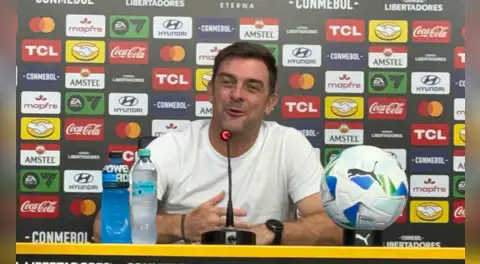 Pablo Guede dolido tras eliminación de Alianza Lima contra 2 de Mayo de la Copa Libertadores 2026: "No hicimos méritos para quedar afuera"