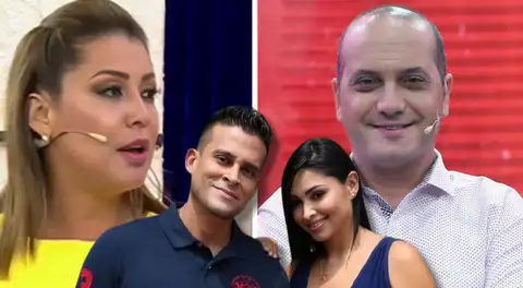 Karla Tarazona encara a Metiche por insinuar que Christian Domínguez retomaría su relación con Pamela Franco: “Eres de lo peor”