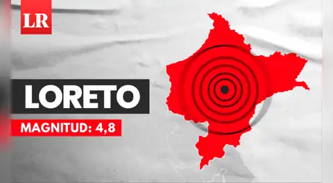 Temblor en Loreto: sismo de magnitud 4,8 se sintió en Datem del Marañón, según IGP