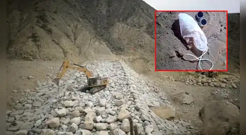 Dejan artefacto explosivo en obra de la quebrada San Idelfonso en Trujillo