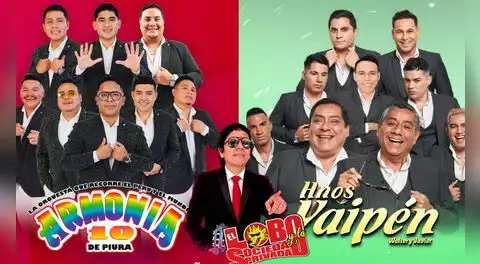 Armonía 10, Hermanos Yaipén y El Lobo llegan al Parque Zonal Wiracocha con histórico concierto 'Te pone cumbia'