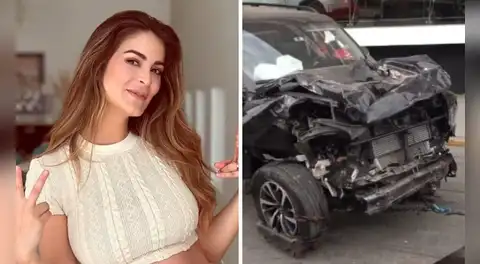 Laura Spoya niega haber estado en Barranco antes del accidente y revela cómo perdió el control del auto: "Lo único que sé es que estoy viva"