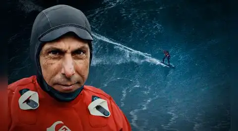 Ignacio Salazar hace historia al surfear ola de 21,5 metros en Portugal: "Mi mayor satisfacción es traer al Perú a ojos del surfing mundial"