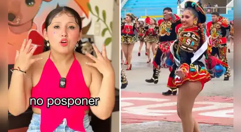 Milena Warthon contesta críticas por usar corta vestimenta en fiesta de la Virgen de la Candelaria: “Solo buscan faltarme el respeto”