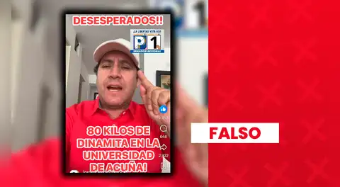 Intento de atentado con 80 explosivos NO ocurrió en la UCV de Trujillo