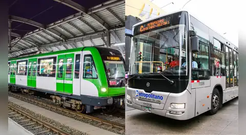 San Valentín: conoce los horarios del Metropolitano, Metro de Lima y corredores hoy 14 de febrero