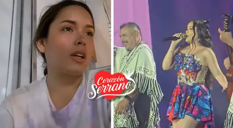 Kiara Lozano responde a críticas sobre su voz tras concierto de aniversario de Corazón Serrano: “No soy la que mejor canta, lo sé”