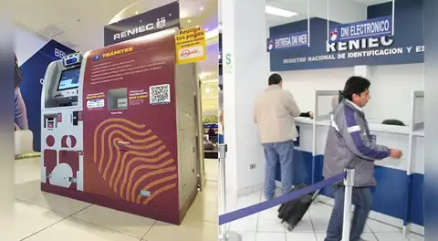Reniec habilita agentes automatizados en Lima y en varias regiones del Perú para tramitar actas y duplicado de DNI sin necesidad de hacer colas