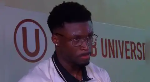 Sekou Gassama tras su primer partido con Universitario: "Me sentí un poco cansado, hace tiempo que no jugaba"