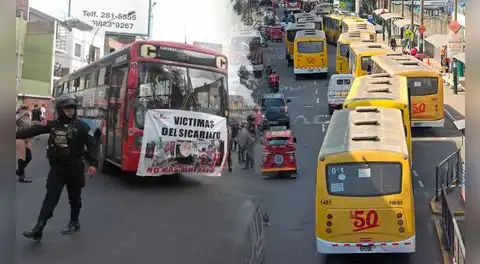 Transportistas acatan paro tras crimen de chofer en San Martín de Porres y no descartan retomar medida