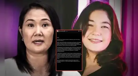 Hija de Keiko Fujimori rechazó postura de lideresa de Fuerza Popular sobre el aborto por violación