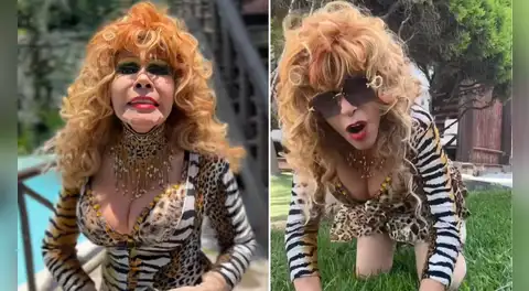 'La Tigresa del Oriente' remece las redes sociales tras afirmar ser la primera 'Therian' de la historia: ''Una visionaria''