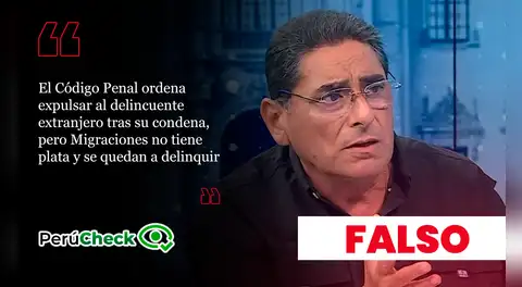 No todos los delincuentes extranjeros que cumplen condena tienen que ser expulsados del país, como dijo el candidato Carlos Álvarez