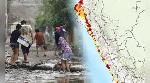Ingemmet alerta de 475 zonas críticas expuestas a deslizamientos, inundación y huaicos en 15 departamentos del Perú