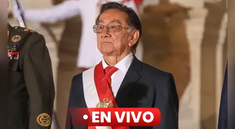 José María Balcázar EN VIVO: Presidente recibe en Palacio de Gobierno a Julio Velarde, titular del BCR