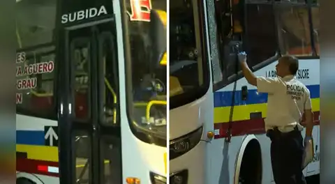 Ataque a balazos contra bus de la Línea E en El Agustino deja chofer herido y suspenden operaciones