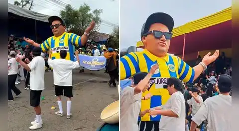 Muñeco de Jorge Luna desfila en carnaval de Cajamarca 2026 y usuarios piden que asista al evento