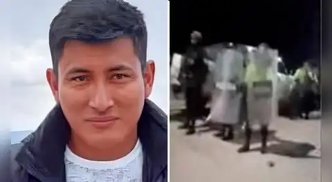 Investigan a 6 policías por asesinato de joven transportista durante operativo en Huancavelica