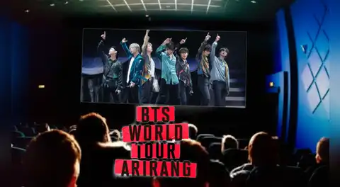 BTS concierto en cines Perú 2026: preventa de boletos Cineplanet, Cinepolis y Cinemark para el inicio de su tour en Corea y Japón