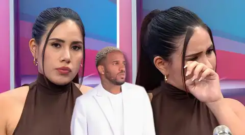Darinka Ramírez se conmueve en vivo al exponer las palabras de su pareja tras demanda de Jefferson Farfán por la tenencia compartida de su hija