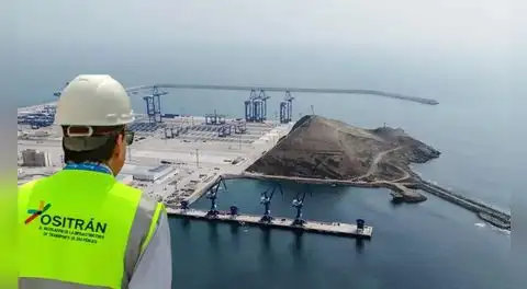 Ositrán apela fallo judicial que le prohíbe supervisar el puerto de Chancay