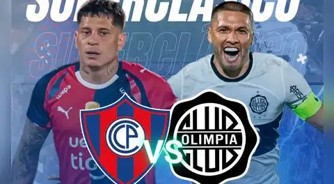 Cerro Porteño vs Olimpia HOY EN VIVO por el superclásico de Paraguay vía Tigo Sports