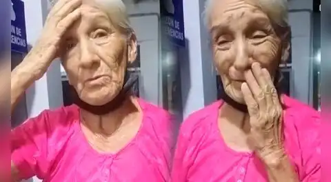 Adulta mayor llora al notar que le robaron en hospital de Chimbote el dinero que juntó para los análisis de su hija con cáncer: “¿Por qué son malos?”