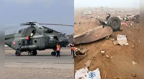 Hallan restos de helicóptero perdido de la FAP en Pisco: 15 personas a bordo muertas