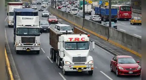 Camiones en la Panamericana Sur: ¿qué rutas deben usar los vehículos pesados y en qué horarios para no ser multados?