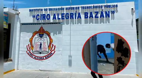 Detonan explosivo en obra de instituto superior en La Libertad: delincuentes exigen S/500.000 para dejar trabajar a obreros