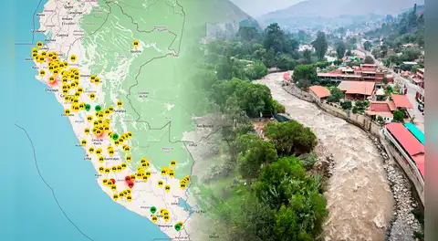 Estado de carreteras en Perú hoy: revisa cuáles son las vías bloqueadas por lluvias y huaicos