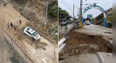 Máncora inundada por lluvias: huaicos, rayos y aniegos golpean el balneario turístico del norte peruano