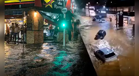 Mueren alrededor de 20 personas y más de 400 son desplazadas tras las fuertes lluvias que azotaron el sureste de Brasil