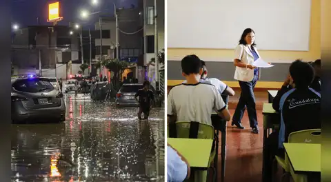 ¿Se retrasa el inicio de clases? Colegios privados evalúan medida por condiciones climáticas