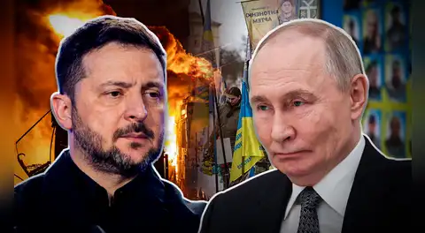 Zelenski afirma que "Putin no logró sus objetivos" y que Ucrania hará todo por la paz a 4 años de la invasión: "No ganó esta guerra"