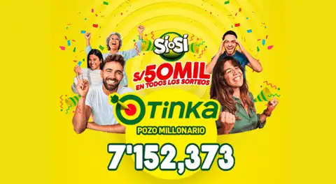 Sorteo de La Tinka HOY miércoles 25 de febrero de 2026: premios, jugada ganadora y Pozo Millonario