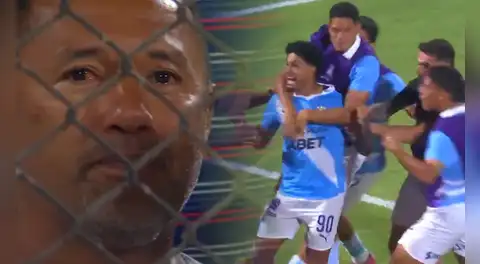 'Chorri' Palacios no resistió la emoción y rompió en llanto tras la sufrida clasificación de Sporting Cristal por penales