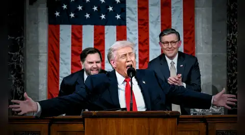 Trump reivindica operación contra Maduro y presume logros de seguridad en Estados Unidos ante el Congreso