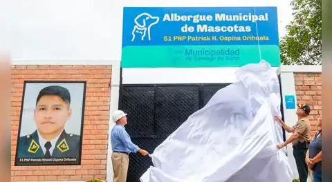 Surco rinde homenaje póstumo al suboficial Patrick Ospina y bautiza con su nombre el Albergue Municipal de Mascotas