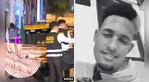 Asesinan a mototaxista en Breña: falso pasajero le disparó y dejó carta extorsiva